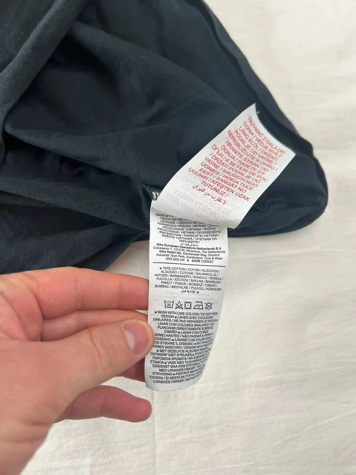 Black Nike printed t-shirt – photo 8